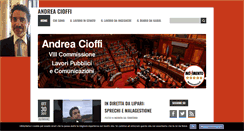 Desktop Screenshot of andreacioffi.it